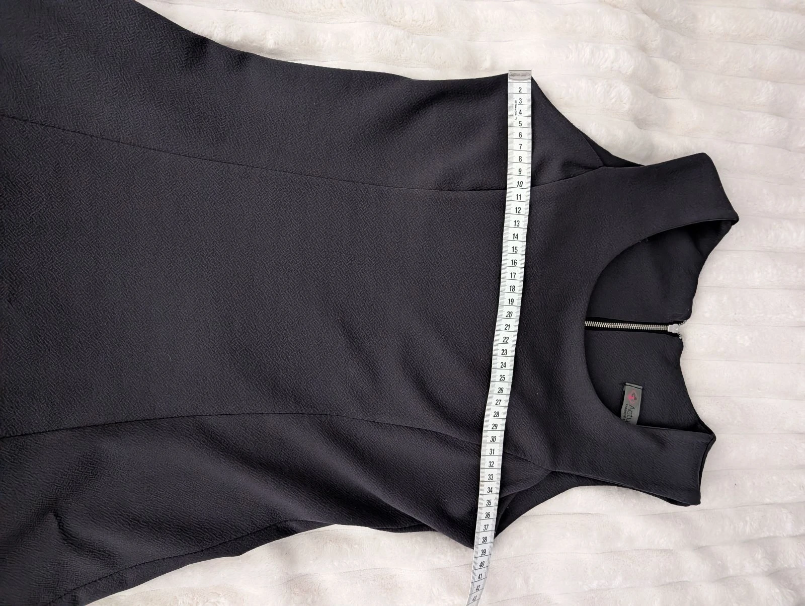 Magnificent black skater short dress – Actuelle brand – photo 8